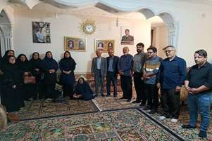 دیدار با خانواده شهید دکتر محمد مهرابی