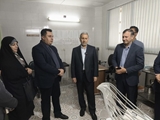 بازدید رییس دانشگاه علوم پزشکی شیراز از مرکز خدمات جامع سلامت نودان