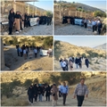 برگزاری برنامه پیاده‌روی پرسنل شبکه بهداشت و درمان کوه‌چنار به مناسبت هفته سلامت