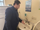 دیدار رئیس شبکه بهداشت و درمان شهرستان با مسئولین رشن‌آباد / پیگیری مسئله آب شرب منطقه